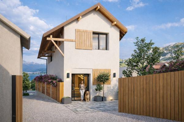 Tresserve - Vue lac et projet de rénovation haut de gamme