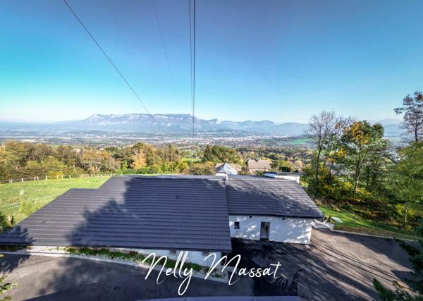 Villa à vendre 9 pièces LA MOTTE SERVOLEX (73) - Vue panoramique