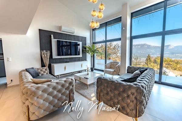 Villa à vendre 9 pièces LA MOTTE SERVOLEX (73) - Vue panoramique