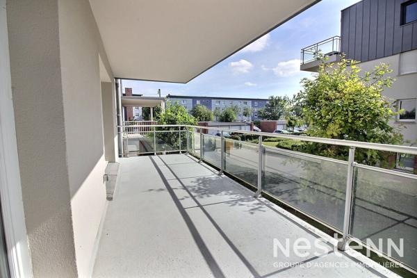 Appartement Loos 4 pièces - 96m² - terrasse 16m² - 2 salles d'eau - garage et parking