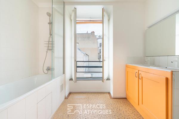 Un loft sous les toits, au coeur du Paris historique