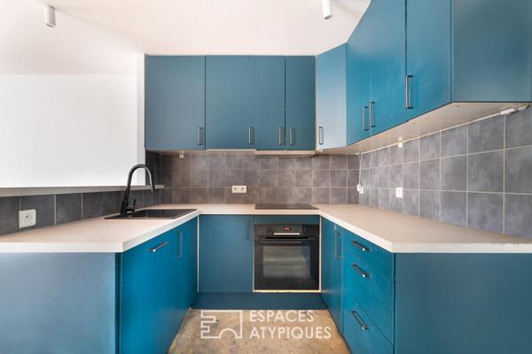 Un loft sous les toits, au coeur du Paris historique