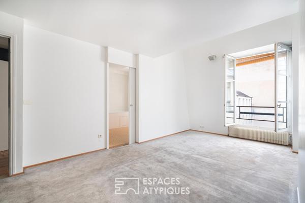 Un loft sous les toits, au coeur du Paris historique