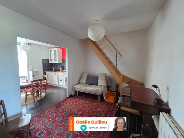 ROSCOFF : Disponible Appartement T2 Duplex 58m² avec grand jardin