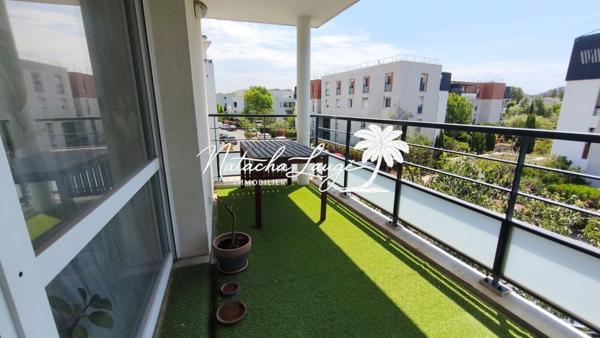 Investissement locatif – T3 de 66 m² à vendre loué – Terrasse Sud – Garage 15,80 m²