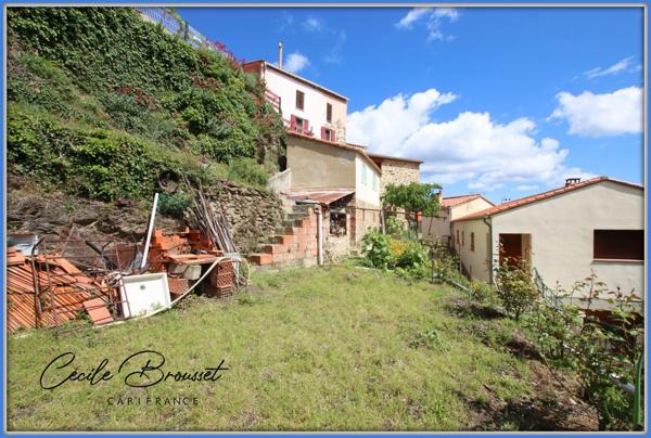 Maison en pierre à vendre 3 pièces TAULIS (66) avec 1377m2 de terrain