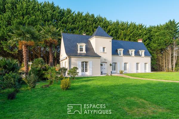 Propriété de charme avec piscine et parc paysagé