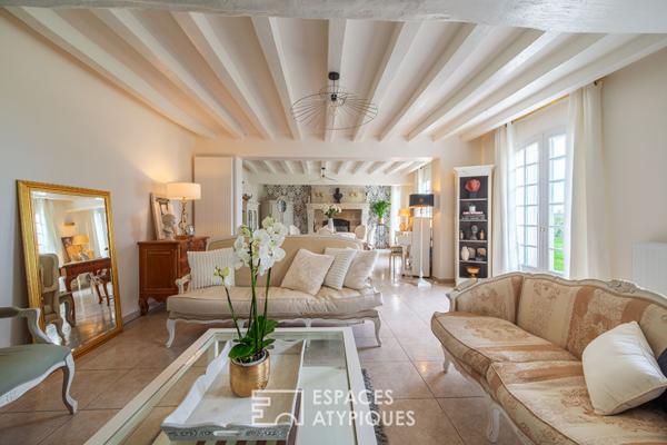 Propriété de charme avec piscine et parc paysagé