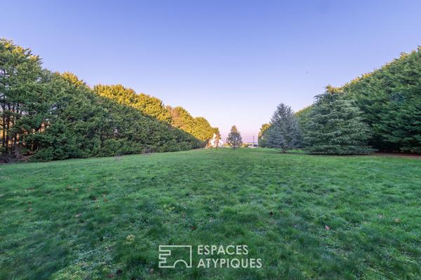 Propriété de charme avec piscine et parc paysagé