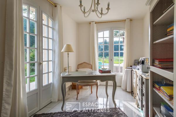 Propriété de charme avec piscine et parc paysagé