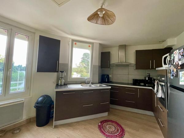 À seulement 8 minutes du centre de Nantes – Appartement T3 en duplex avec vue sur la Loire- 9420€ de revenus locatifs/an