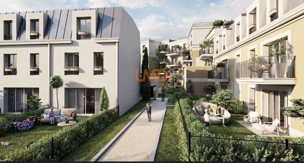 Neuilly-Plaisance T2 jardin parking neuf 268900€ HAI