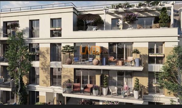 Neuilly-Plaisance T2 jardin parking neuf 268900€ HAI