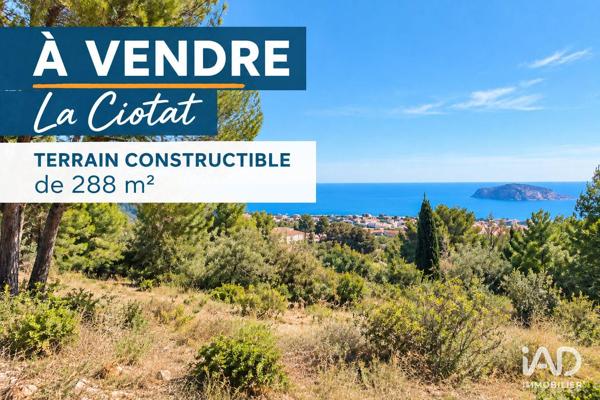 Terrain à vendre 288 m² La Ciotat