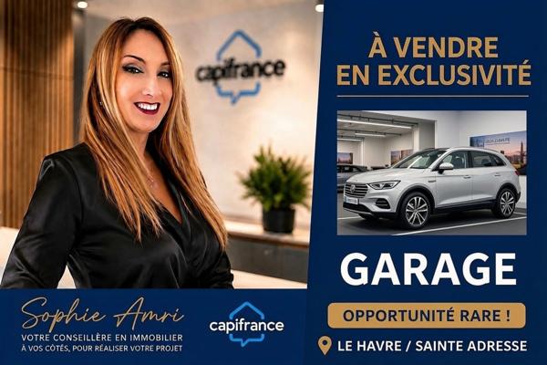 * Exclusivité Sophie Amri * Garage au Havre Palais de justice