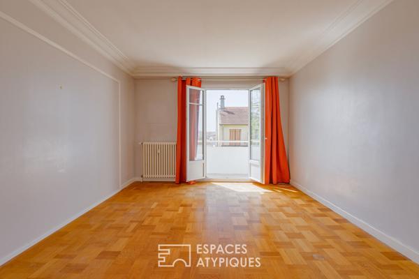 T3 en dernier étage avec balcons