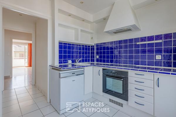 T3 en dernier étage avec balcons