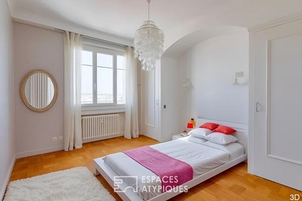 T3 en dernier étage avec balcons