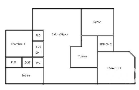Appartement à vendre 3 pièces 81,03 m² Royan