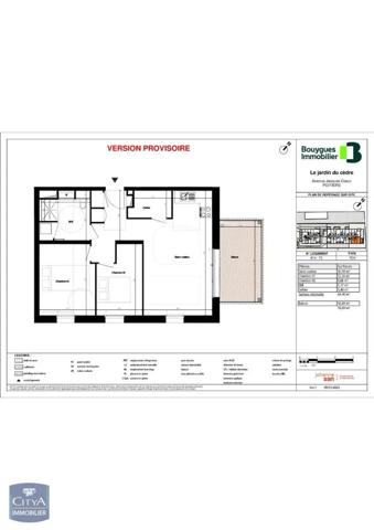 Appartement à louer 3 pièces 64.48m²