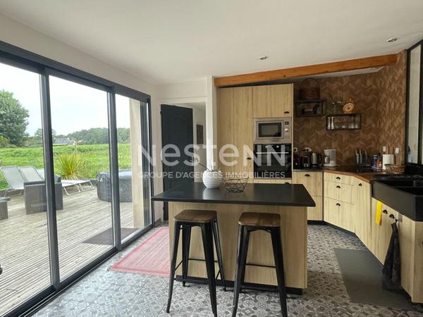 Maison plain-pied, proche du centre-ville de Questembert - Morbihan sud