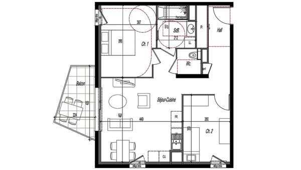 Appartement à vendre 3 pièces 59 m² Clermont-Ferrand
