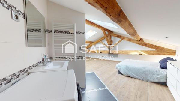 MAISON DE VILLE INDIVIDUELLE T2 DUPLEX PARFAIT ETAT PAS DE COPROPRIETE