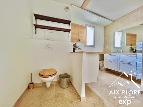 Appartement T2 transformable en T3 avec terrasse, cave et garage à COGNIN