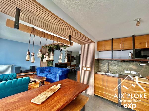 Appartement T2 transformable en T3 avec terrasse, cave et garage à COGNIN