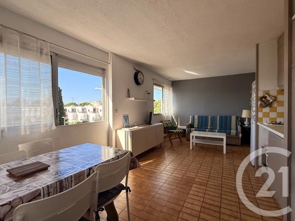Appartement F2 Cabine à vendre  2 pièces - 31,02 m 2   LE GRAU DU ROI  - 30
