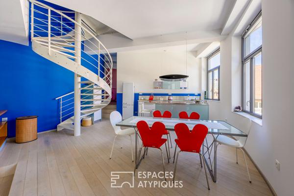 Loft spectaculaire en triplex en hyper centre