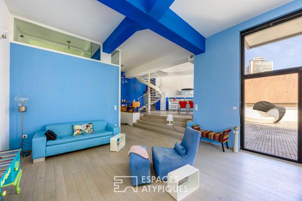 Loft spectaculaire en triplex en hyper centre