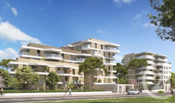Appartement F3 à vendre  3 pièces - 59 m 2   MONTPELLIER  - 34