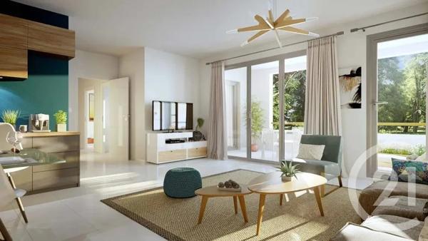 Appartement F3 à vendre  3 pièces - 59 m 2   MONTPELLIER  - 34