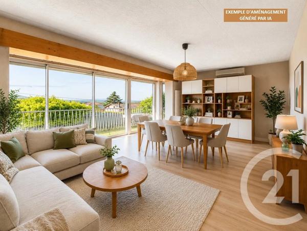 Maison à vendre  4 pièces - 88 m 2   JASSANS RIOTTIER  - 01