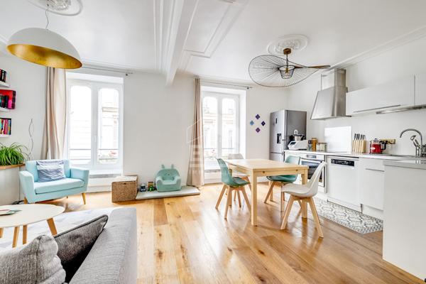 Appartement Paris 75017 Batignolles 3 pièces 54m2