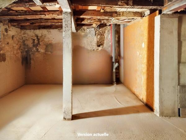 Territoire de Belfort (90) - A vendre Appartement de 78,50 m² en plateau viabilisé à aménager - Terrasse - Delle centre