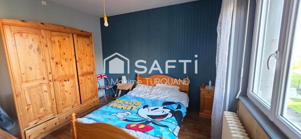 Maison 143m², 5 chambres, 623m² de terrain + dépendances