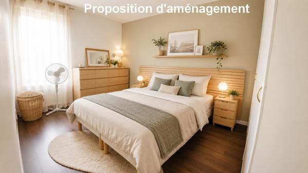 Bel appartement de 4 pièces en centre ville avec balcon, box et cave