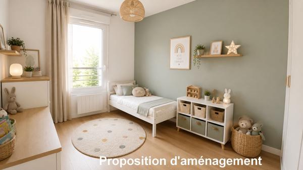 Bel appartement de 4 pièces en centre ville avec balcon, box et cave