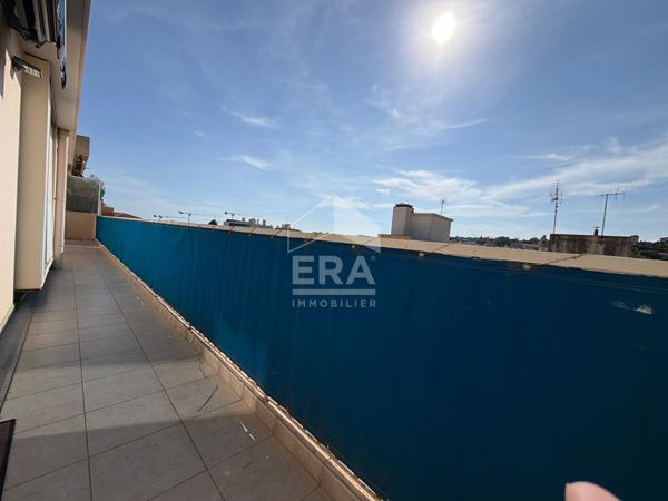 DERNIER ÉTAGE 4 PIECES  2 TERRASSES GARAGE  LE  BEAL CAGNES SUR MER
