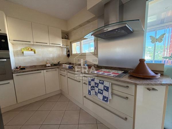 DERNIER ÉTAGE 4 PIECES  2 TERRASSES GARAGE  LE  BEAL CAGNES SUR MER