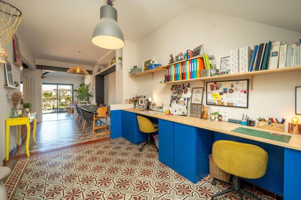 Maison 30’s rénovée, jardin en ville