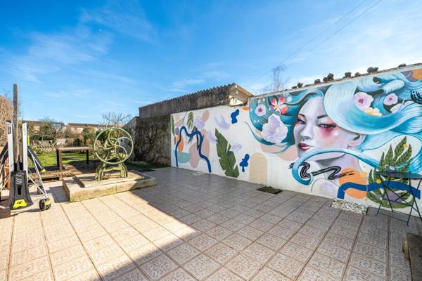 Maison 30’s rénovée, jardin en ville