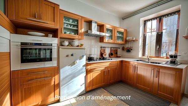 Maison 131m² + garage + caves