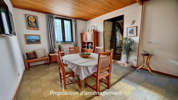 Maison 131m² + garage + caves