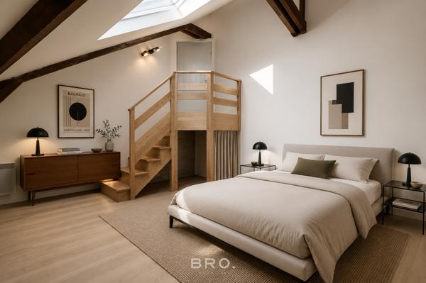 APPARTEMENT « LA TROPÉZIENNE » 78 M² SOUS LES TOITS DE SAINT-PATERN
