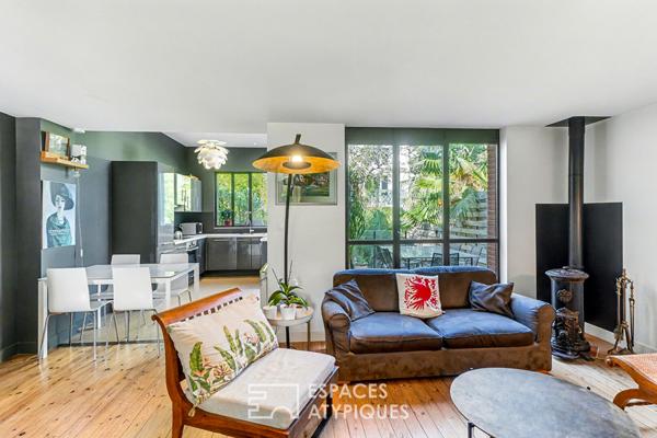 Maison de ville rénovée avec terrasses et jardin au coeur des Minimes