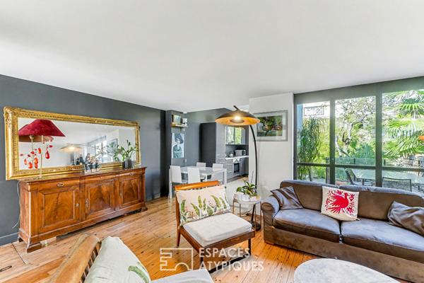 Maison de ville rénovée avec terrasses et jardin au coeur des Minimes