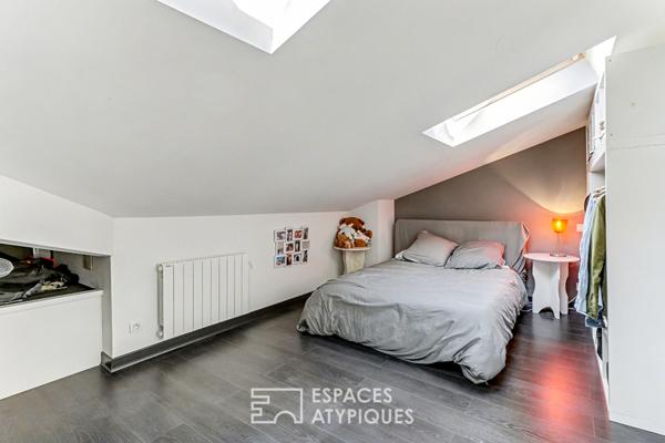 Maison de ville rénovée avec terrasses et jardin au coeur des Minimes